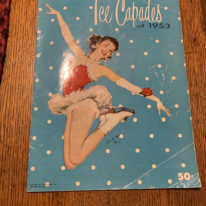 Ice Capades Program 1953