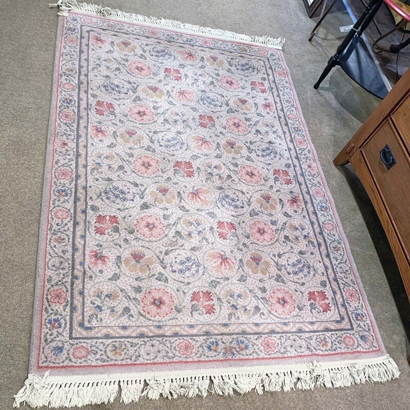 English  Garden Rug - $69.50.
4 Ft X 5.5 Ft