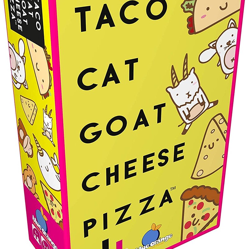 Taco Cat Goat Cheese Pizz, Card, Size: Game