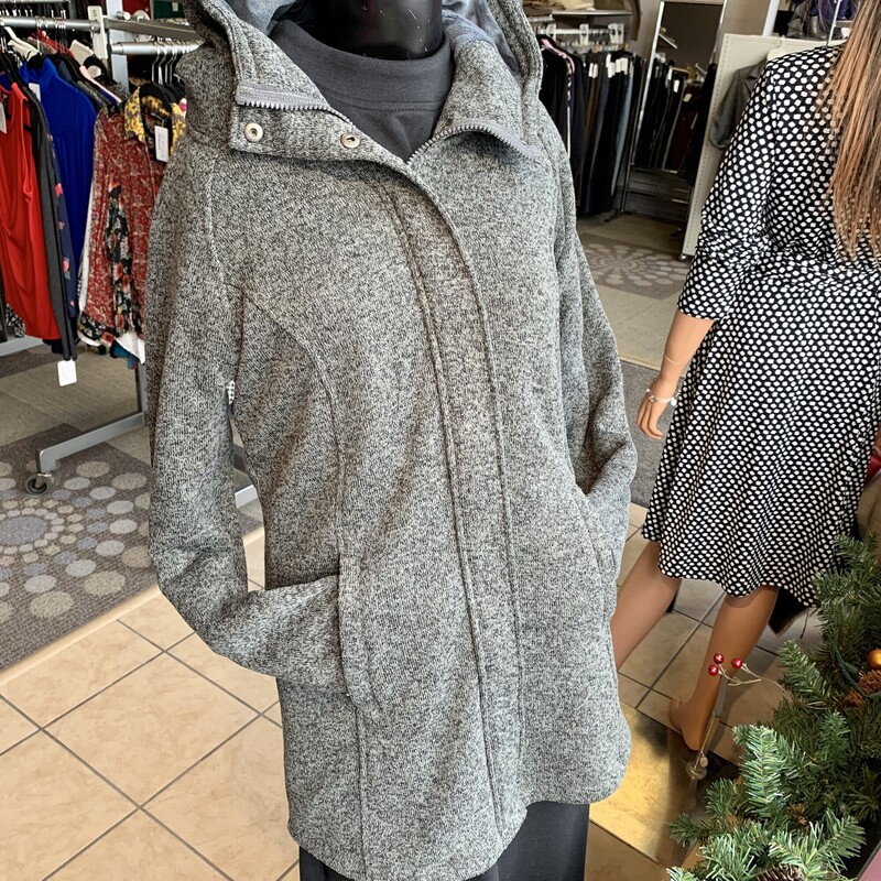 DenverHayes Softshell,
Colour: Grey,
Size: Small,
Over the hips model