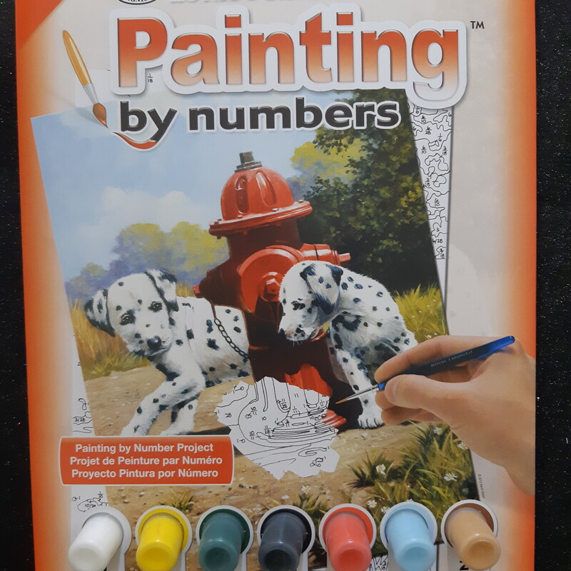 Dalmatian Paint By Number