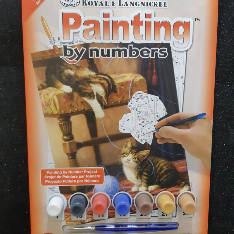 Kids love learning to paint with our Painting By Numbers Junior! This user-friendly set is the perfect introduction to painting for any budding artist. The set comes with all the supplies needed to complete the project.

Package Dimensions
13 in x 9.5 in
331 mm x 241 mm
Package Contents
7 Acrylic Paint Pots
1 8.75 x 11.75 Preprinted Painting Board
1 Preprinted Practice Sheet
1 Paint Brush