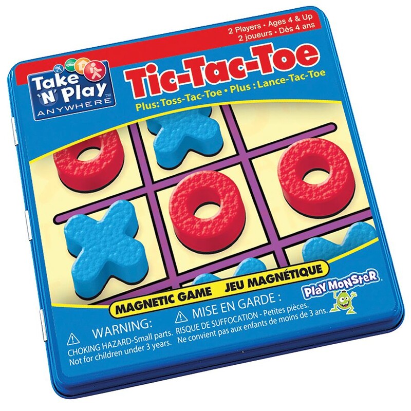 Tic Tac Toe Travel Game, 4+, Size: Game