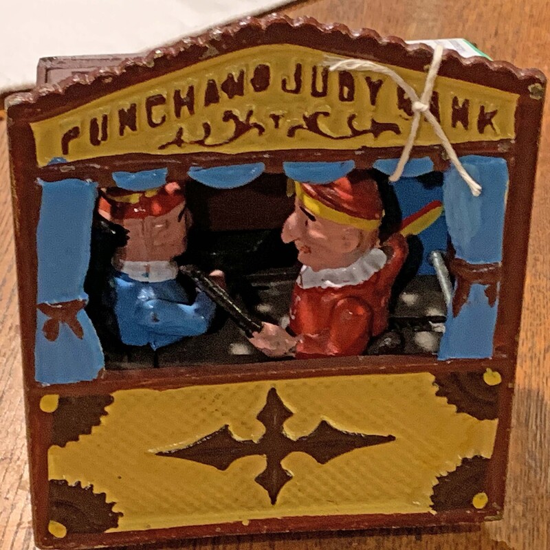 Cast Iron Punch/Judy Bank