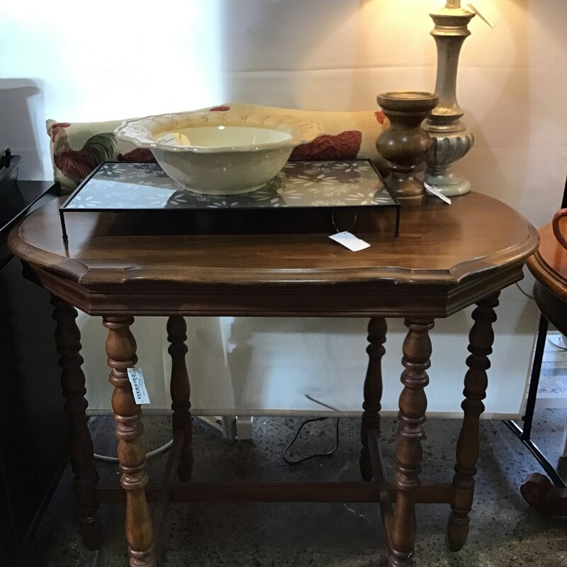 Oval Entry Table