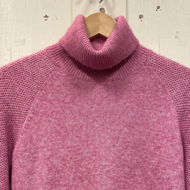 Pink Cozy Turtle Sweater