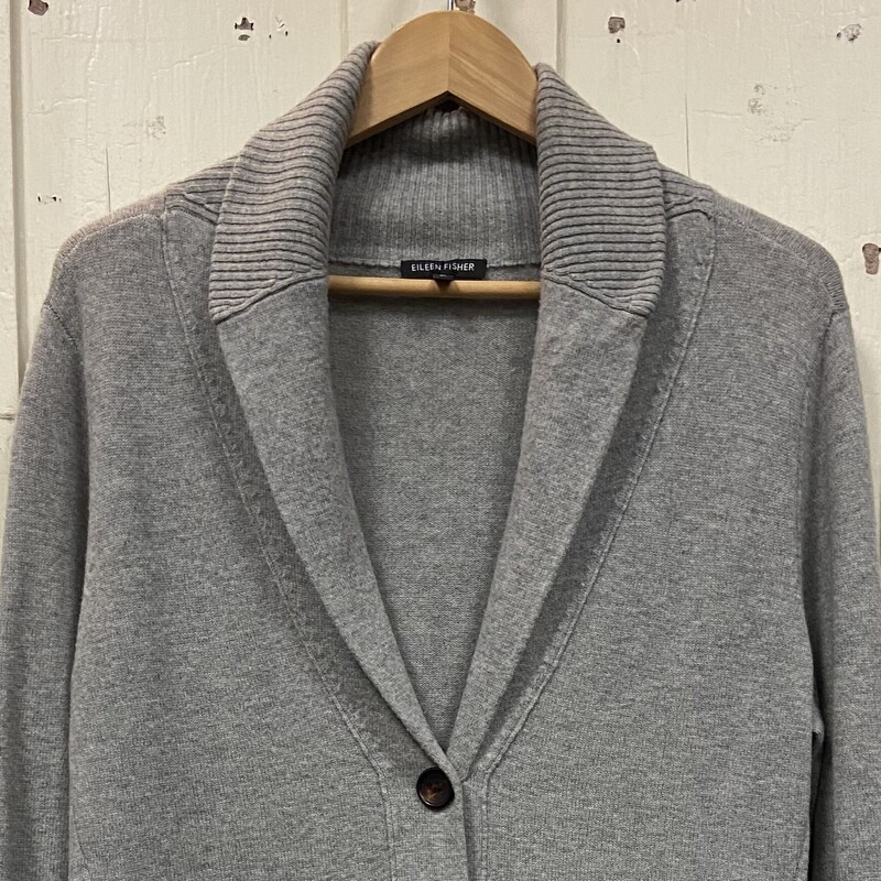 Gry Wool Cashmere Cardi
