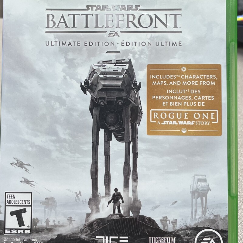 Xbox One Battle Front, Multi, Size: Used
