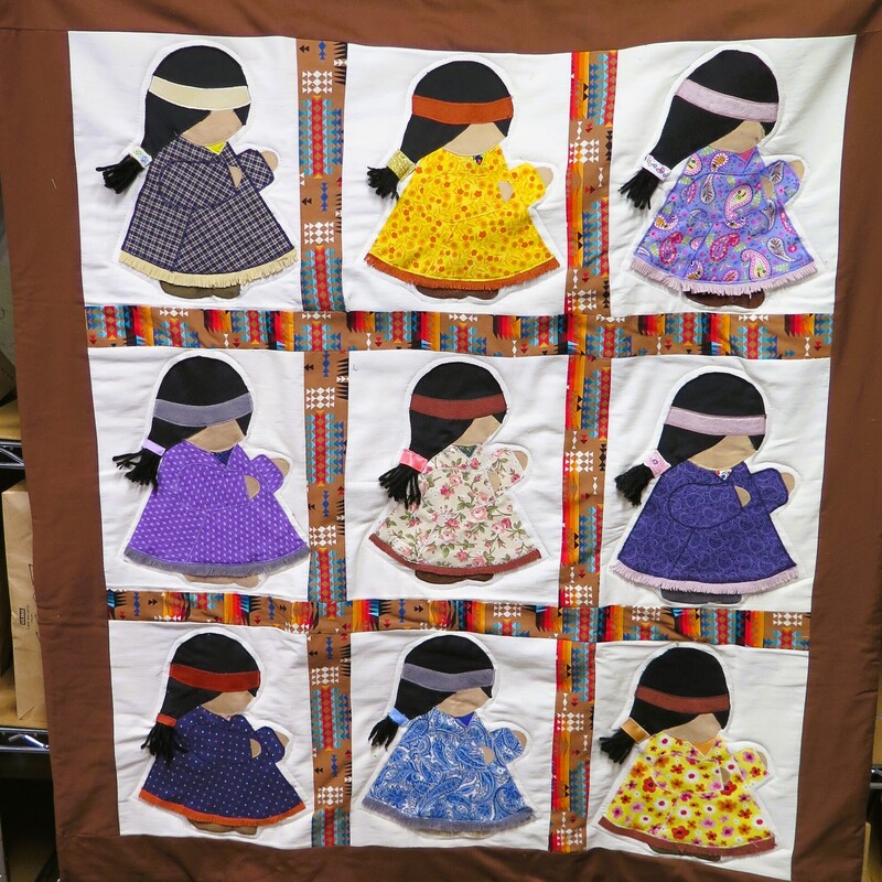 Quilt Indian Girl