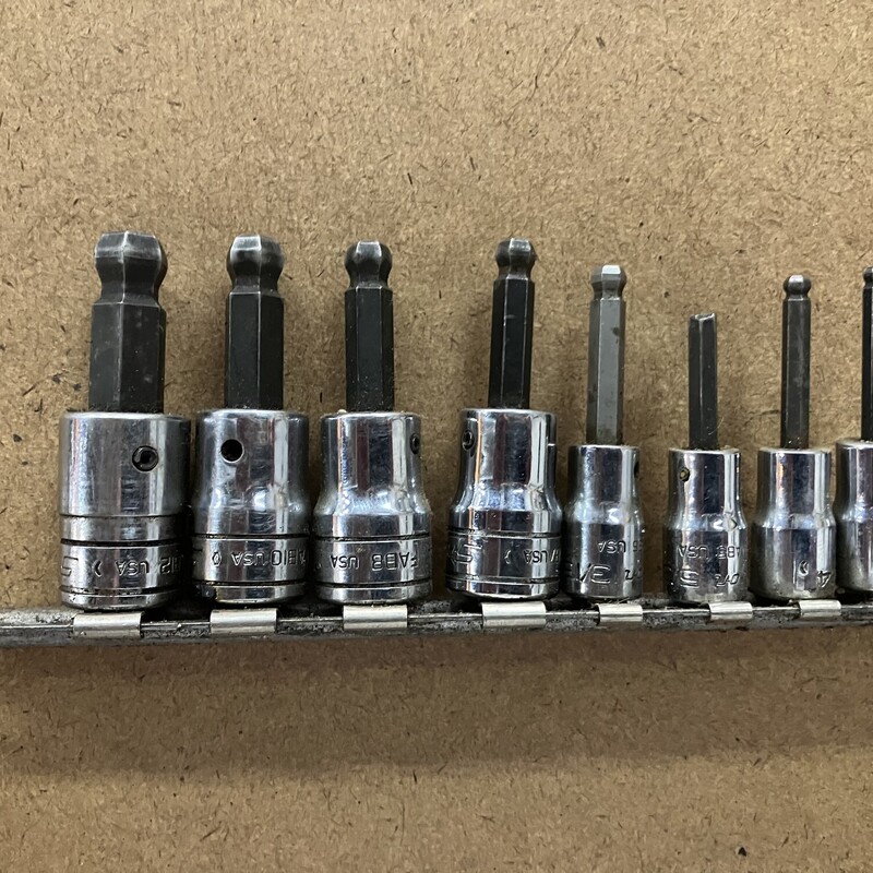 Ball End Hex Socket Set