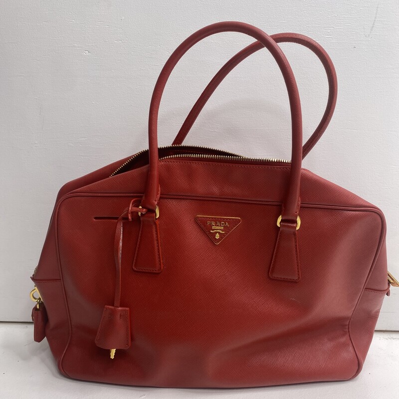 Prada Handbag, Color: Red