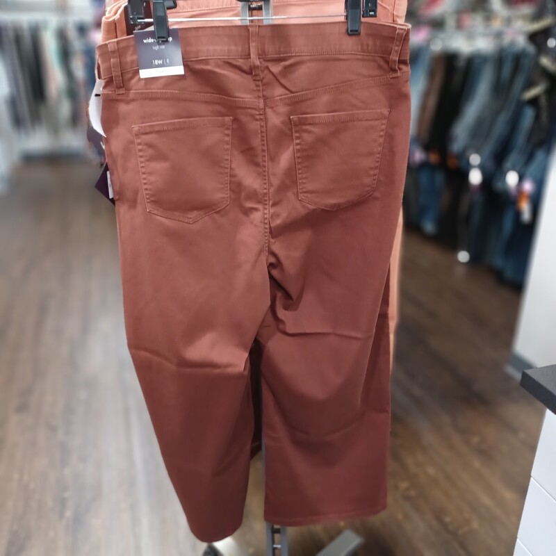 Brand new with tags, these brown slacks are stretch material and ready to GO all year round! this is a perfect color slack for any season! Retails for $30 at that other store...