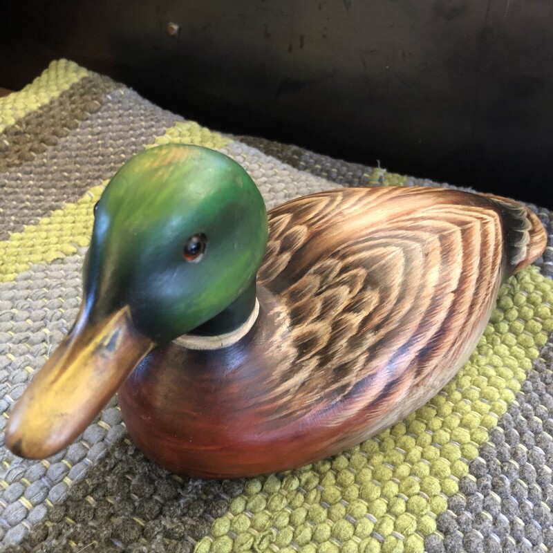 Hand Painted Wood Duck