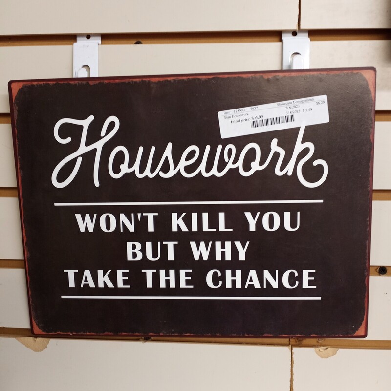 Sign Housework