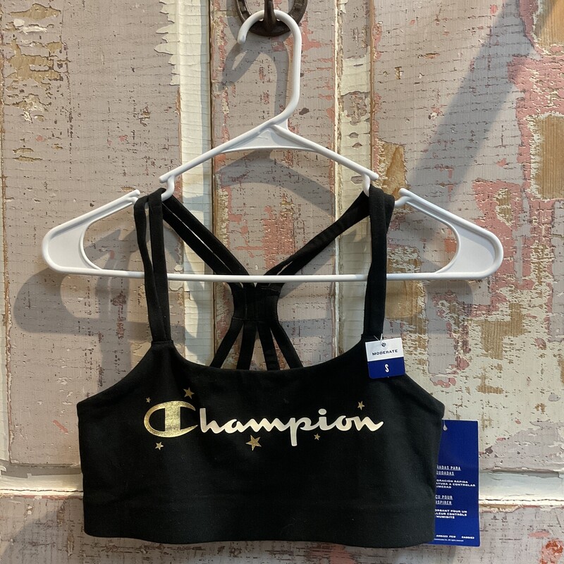 Champion, Black, Size: S