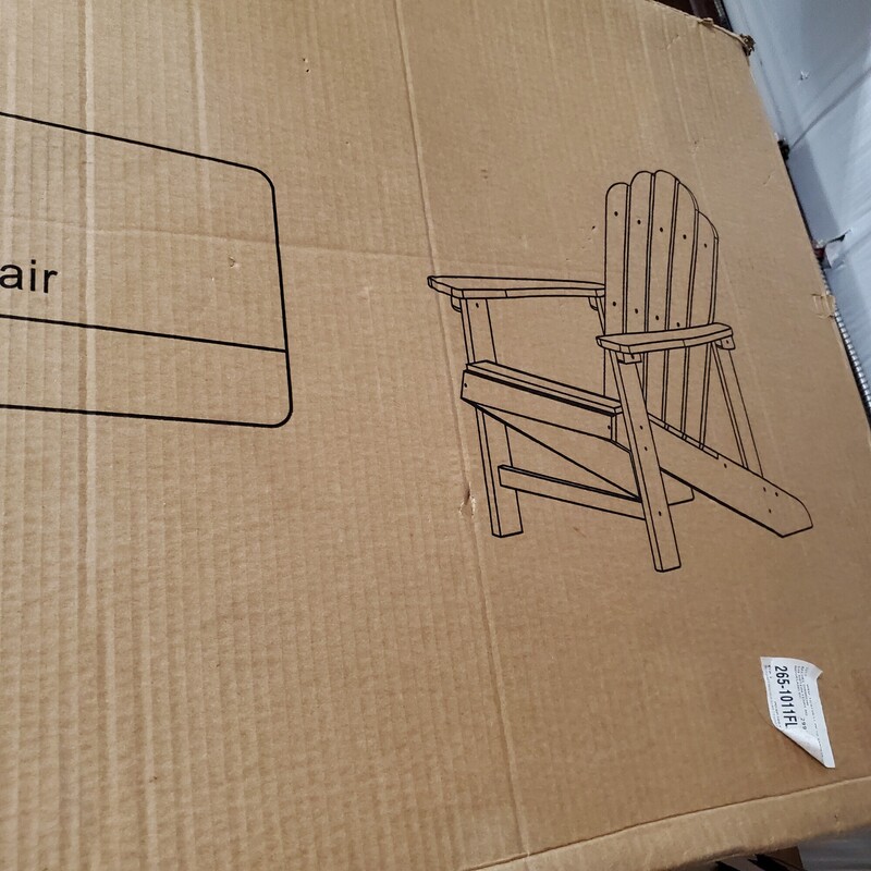 Adirondack Chair, Black