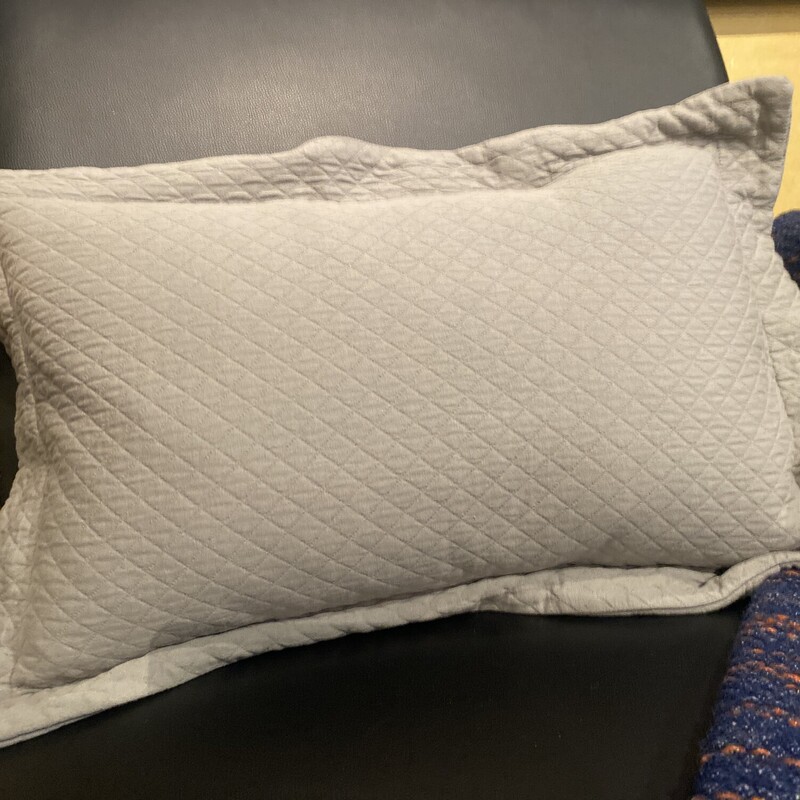 Gray Lumbar Pillow