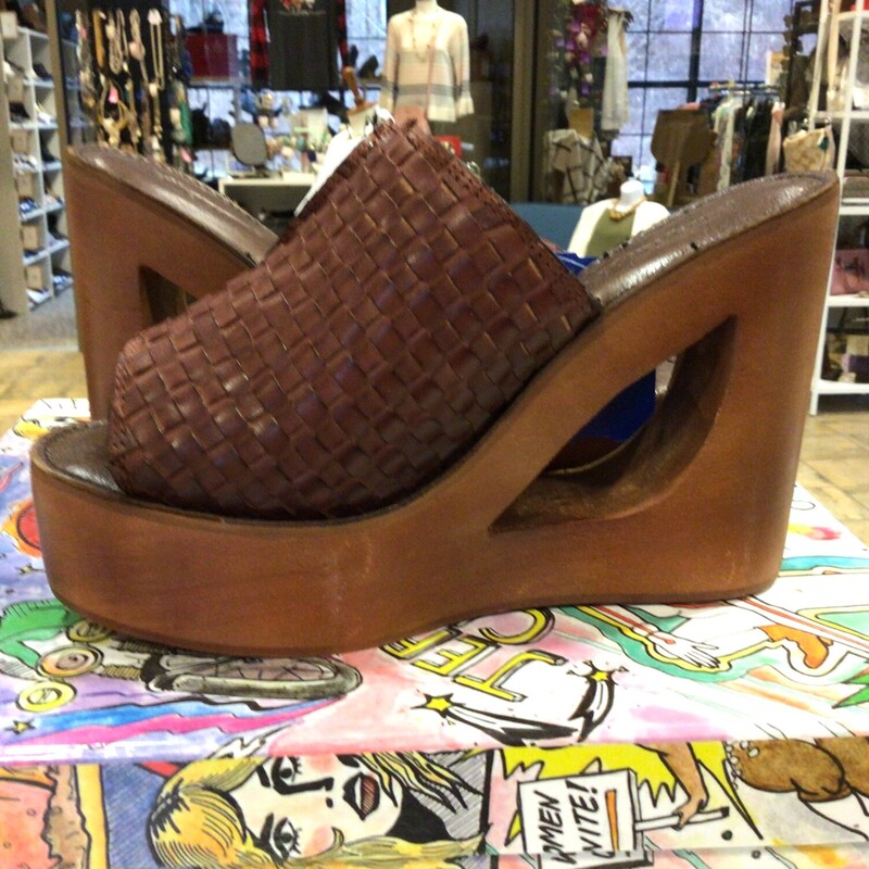 Jeffrey Campbell, Brown, Size: 7.5