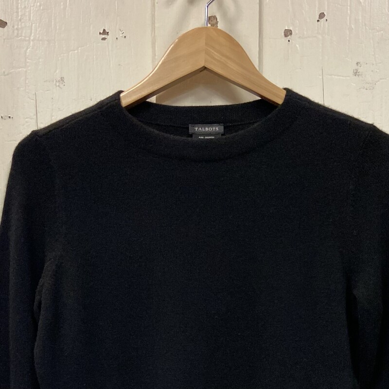 NWT Blk Cashm Sweater