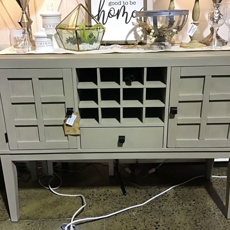Painted Wine Buffet