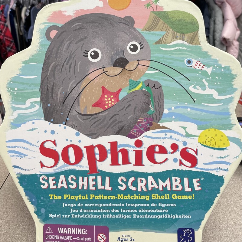 Sophies Sea Shell Scrambl, Multi, Size: Complete
Pre- Owned