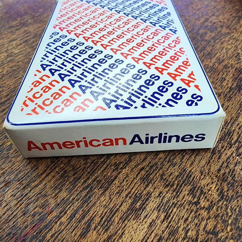 American Airlines Cards, Complete, Size: 1970s