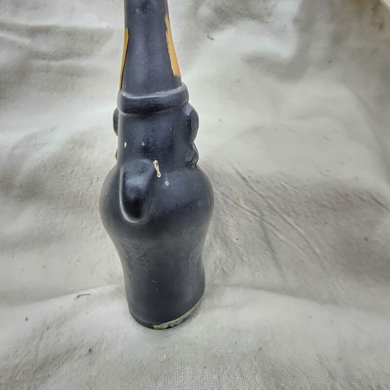 Inca Pisco Bottle, Black, Size: 4.5 In