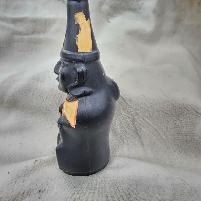 Inca Pisco Bottle, Black, Size: 4.5 In