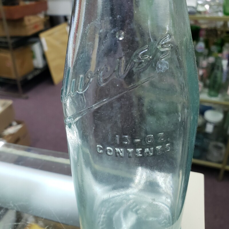 Edelweiss Bottle 1908, Green, Size: Beer 13 Oz