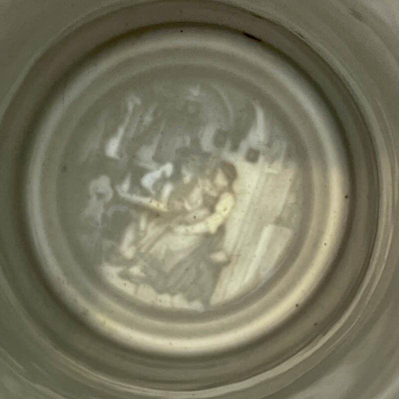 Stein German -  images seen on bottom of mug, VINTAGE