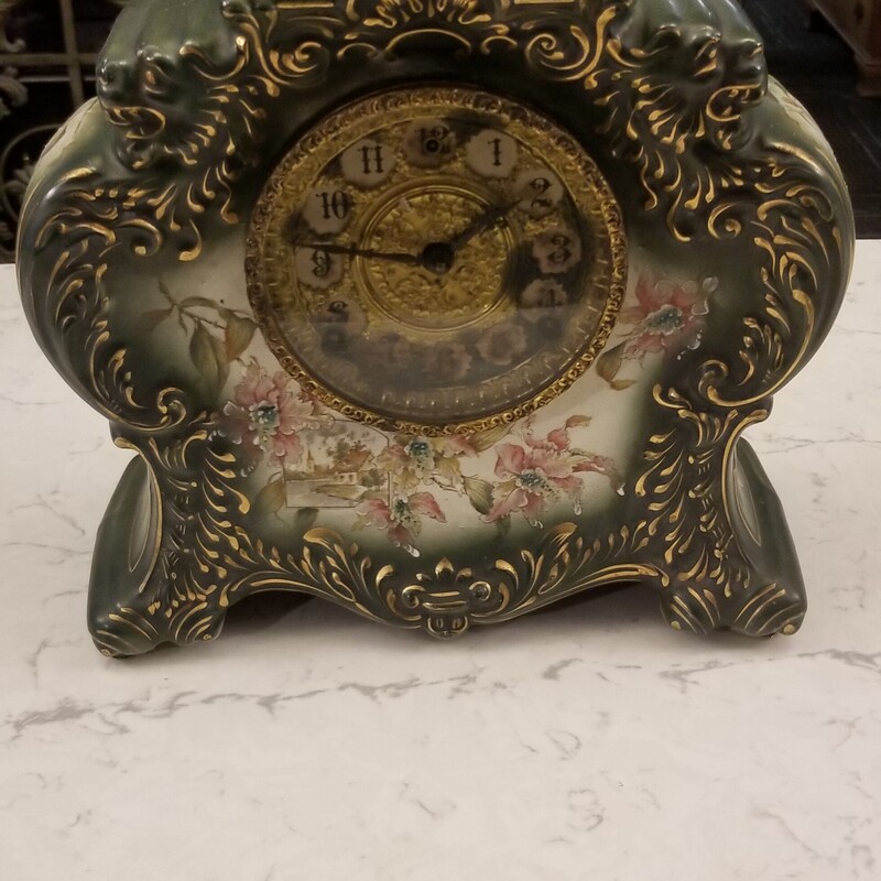 Antique Porcelain Clock (