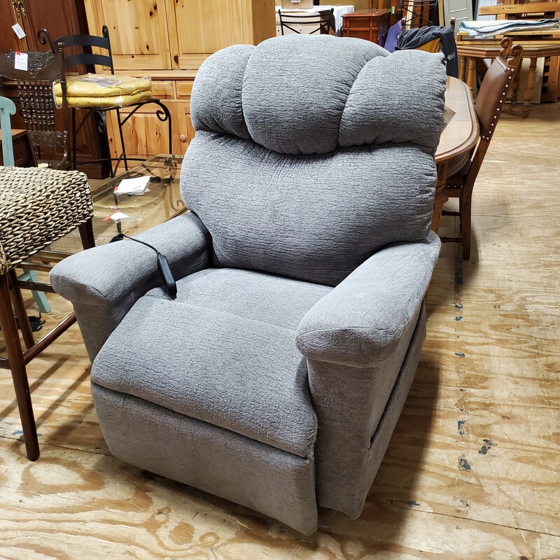 Golden Lift and Recliner Chair, Grey, Size: None