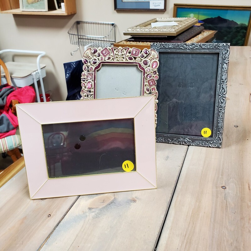 Set Of 3 Picture Frames, Series11, Size: 6x9