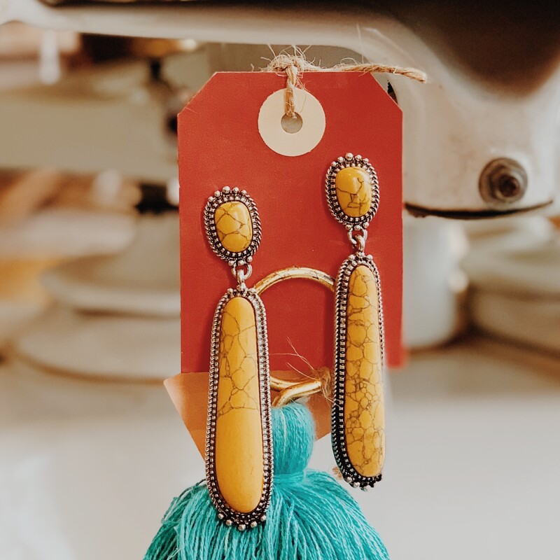 These statement piece earrings are perfect for date night or a holiday! Dress them up or down!