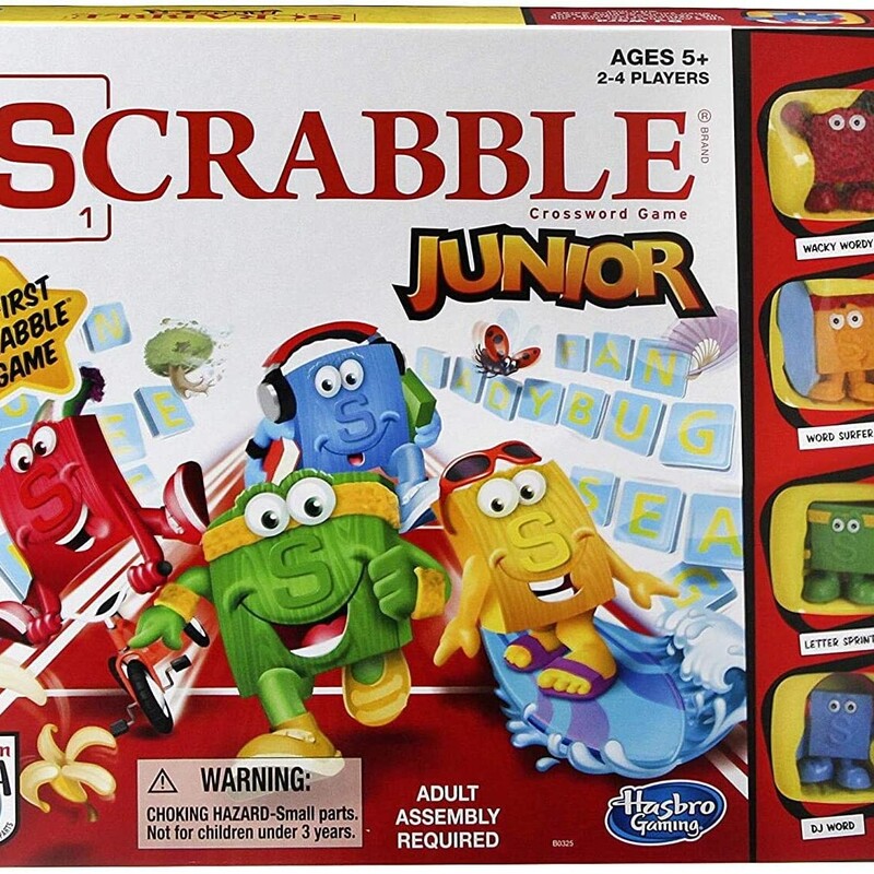 Scrabble Junior, 5+, Size: Game