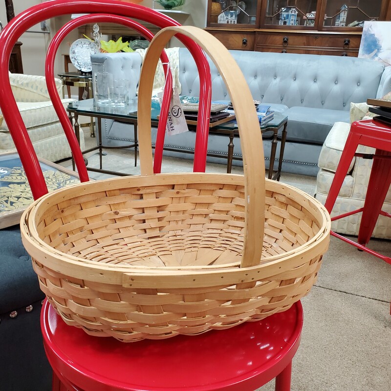Basket W/ Handle, Size: 18x15x18