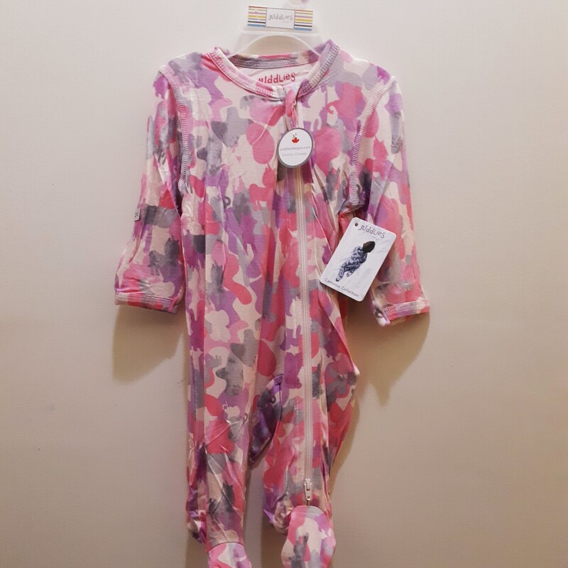 Camoose Sleeper Pink 0-3m, Pink, Size: Clothing