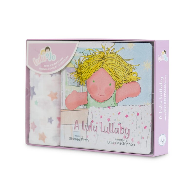 Book&Blanket Gift Set Pin, Pink, Size: Babyshower