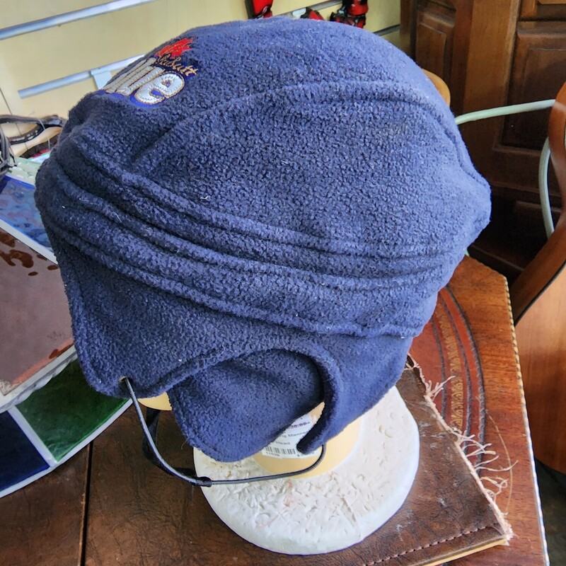 Lab Blue Pond Hockey, Blue Fleece Hat
