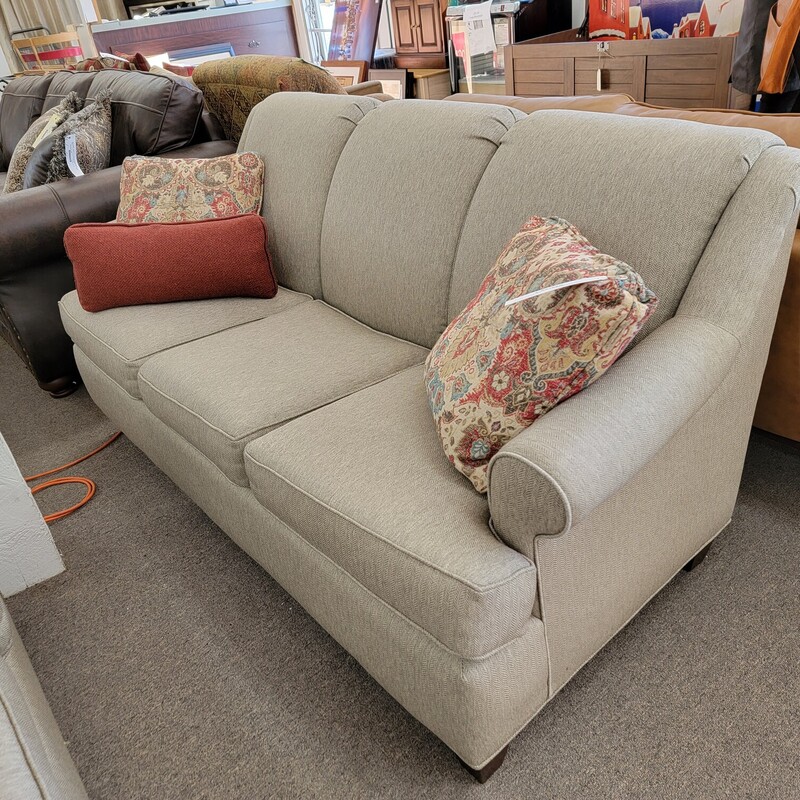 Custom Rolled Arm Sofa