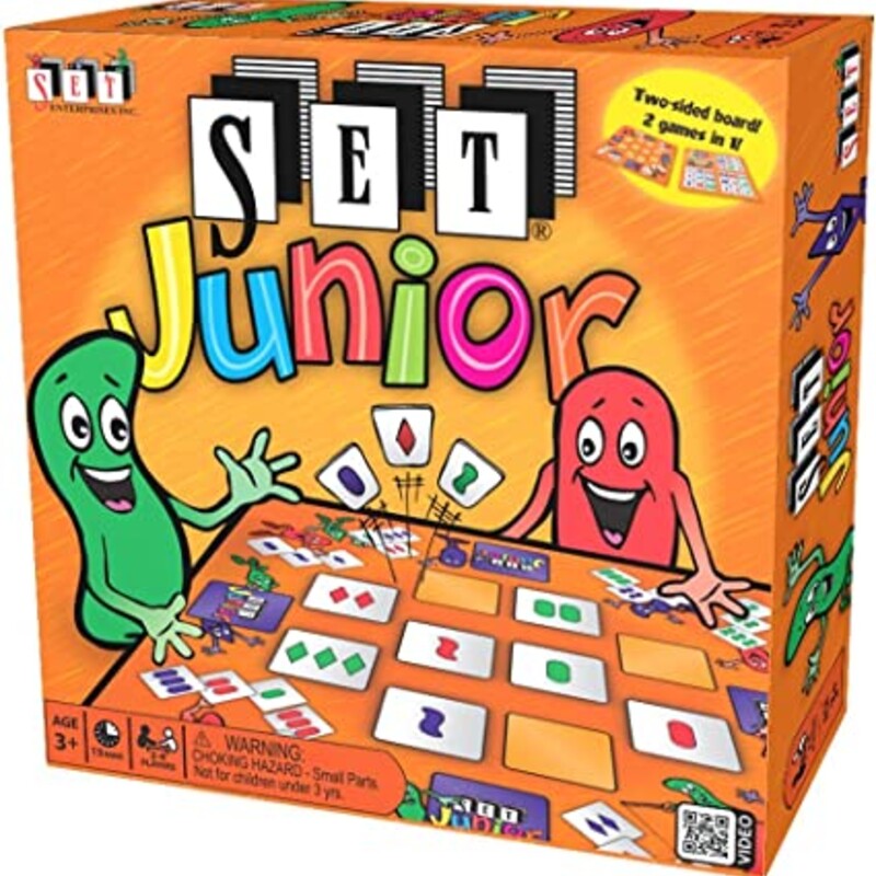 About this item
Two-sided board game = twice the fun!
Award-winning
Great family game, kids can compete with adults
Easy to learn and unlimited replay value
Thicker tile-like cards made for little fingers and fun point chips