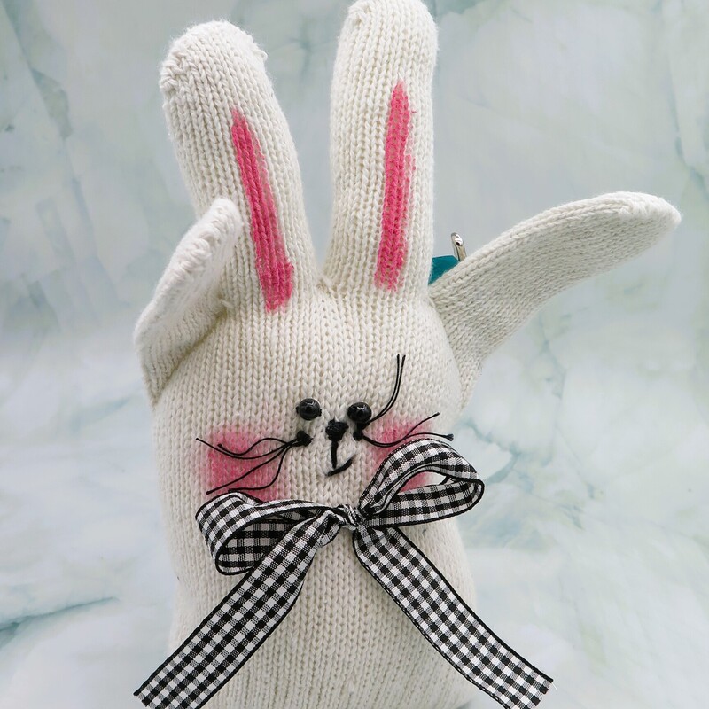 Glove Bunny, Cream, Size: 8