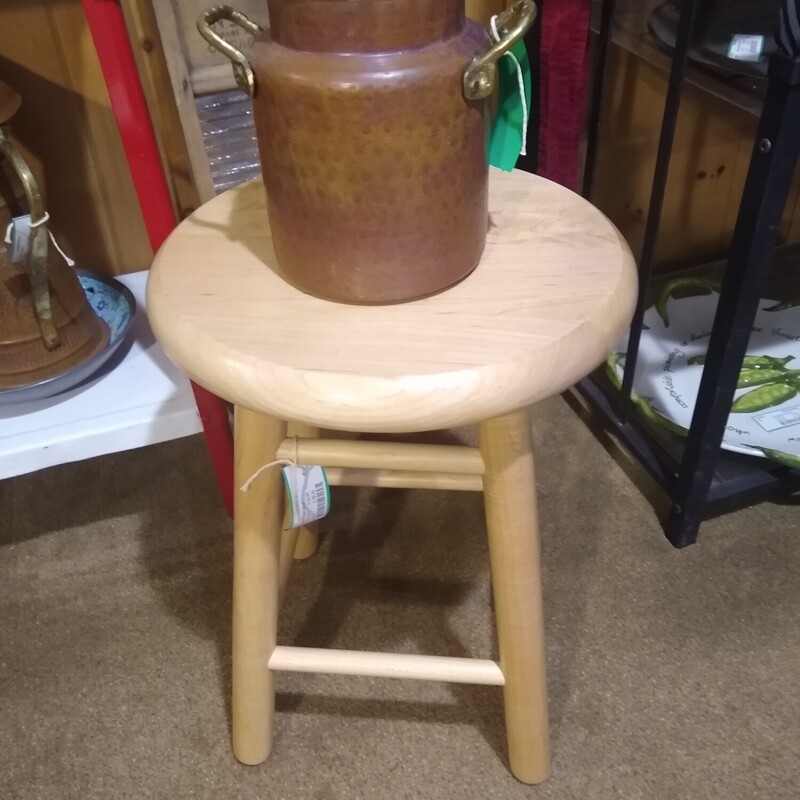 Small Maple Stool

Solid maple stool. Great for a plant!

Size: 13 in diam X 18 in high
