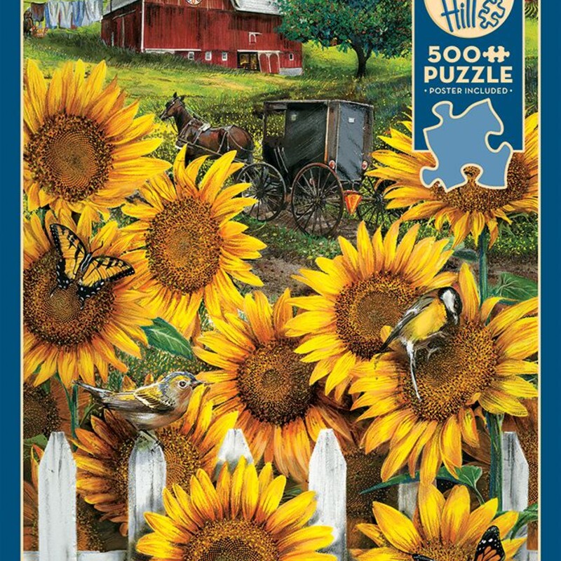 Sunflower 500 P Puzzle, 500 Piec, Size: Puzzle