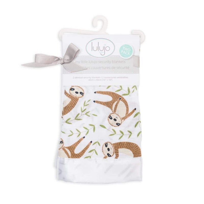 Security Blanket Sloth, Muslin, Size: Baby