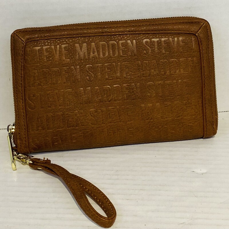 Steve Madden Zip Around Wallet
Tan Size: 9 x 5.5H