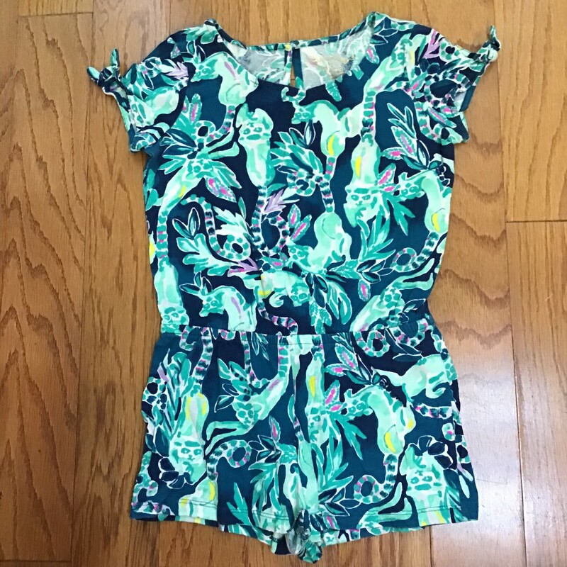 Lilly Pulitzer Romper, Blue, Size: 6-7

PLEASE NOTE while I do look over our Lilly items carefully, I do not inspect every square inch. I do look to inspect for any obvious holes, tears, and stains but I am human and may miss something. If this bothers you, please wait to purchase the item in store rather than online. Thank you!

ALL ONLINE SALES ARE FINAL.
NO RETURNS
REFUNDS
OR EXCHANGES

PLEASE ALLOW AT LEAST 1 WEEK FOR SHIPMENT. THANK YOU FOR SHOPPING SMALL!