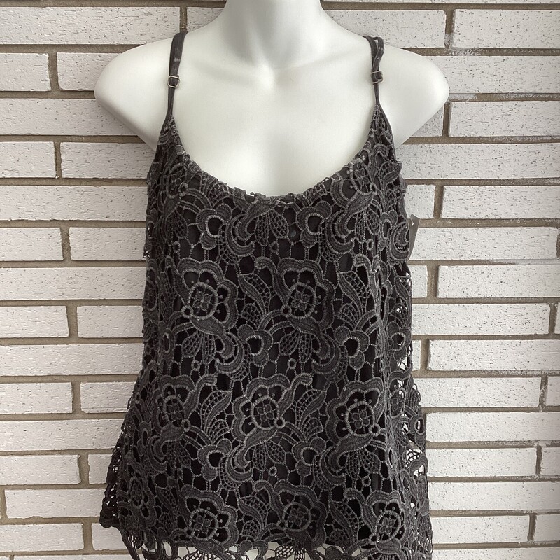 Slvless Lace Top