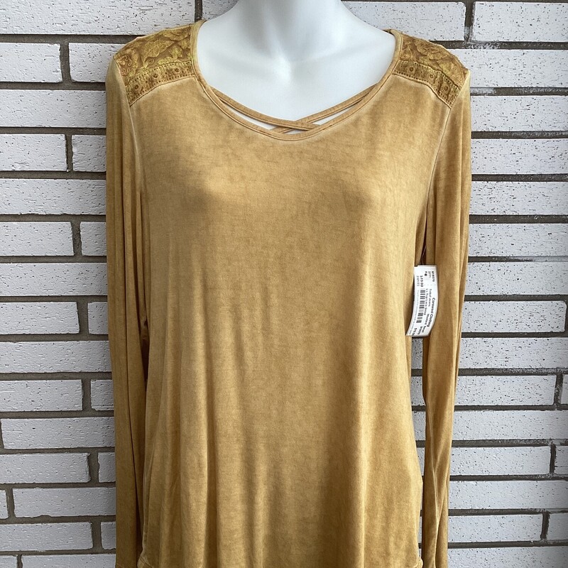 Ls Top Lace Shlrd