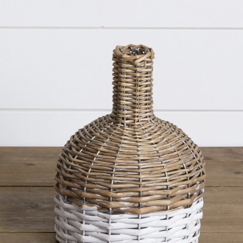 Wicker Demijohn Sm
